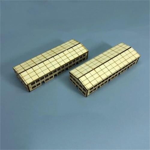 Assembly CY811 Scenery Sand table model parts DIY Factory Building 1/350 Harbour Shipyard Dock Scene Wooden Accessories