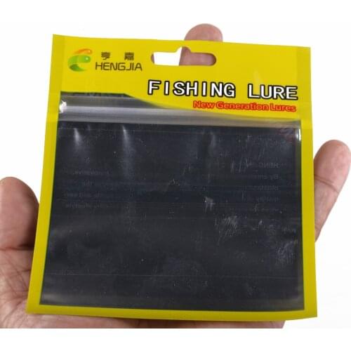 NEW UP 100PCS Fishing Lures Bag13*16cm/10*10cm Self Seal Zipper Plastic Retail Packing Poly Bag, Ziplock Zip Lock Bag Fishing