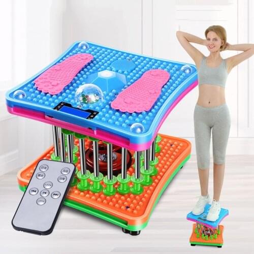 Twisting Machine Thin Waist Home Fitness Weight Loss Equipment Twisting Machine Dancing Machine Twisting Waist Plate Abdomen