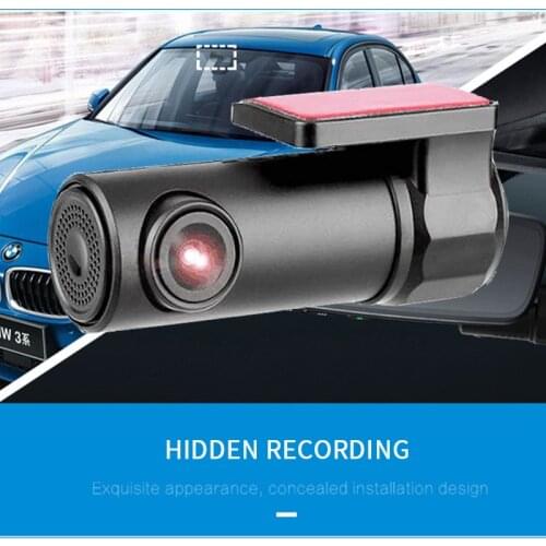 1080P HD Car Video Camera Night Vision Dash Cam Video Recorder Android USB 170° Wide Angle Car Dashcam Hidden Auto DVR Register