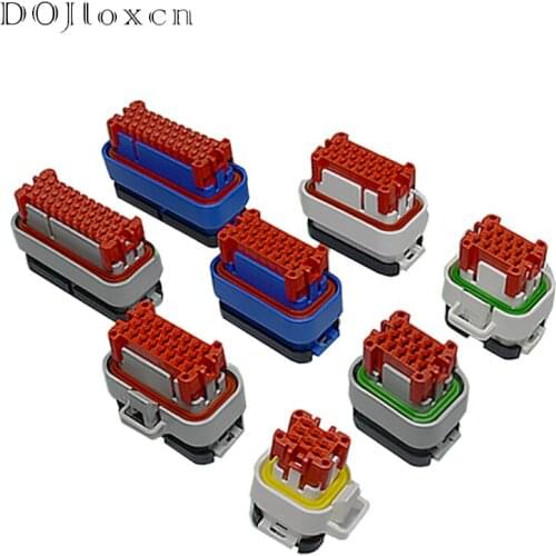 1/5/10 Sets 8 14 23 35 Hole Epec 2024 ECU Wiring Plug New Energy Vehicle Controller Waterproof Male Female Connector Sheath