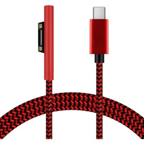 2021 New Type-C Power Charger Pd Fast Charging Cable for microsoft- Surface Pro 3 4 5 6 7