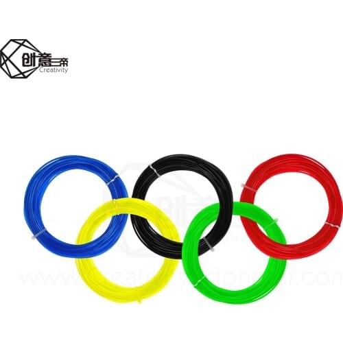 1ps 10M PLA 1.75mm Filament Printing Materials Plastic For 3D Printer Printing Extruder Pen Accessories Colorful Filament