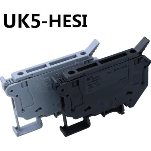 10pcs UK5-HESI common terminal connect terminal safety terminal flame retardant wiring