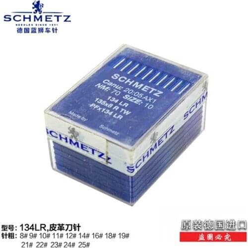134LR 100pcs/lot Schmetz Industrial Sewing Machine Needles Canu:20:50AX1 134LR 135X8RTW PFX134LR NM:160 SIZE:23 About 3.8cm