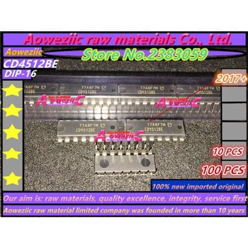 Aoweziic 100% new original import SN74HC86DR SN74HC86D 74HC86 HC86 SOP-14 / SN74HC86N SN74HC86 DIP-14 2 input four XOR gate
