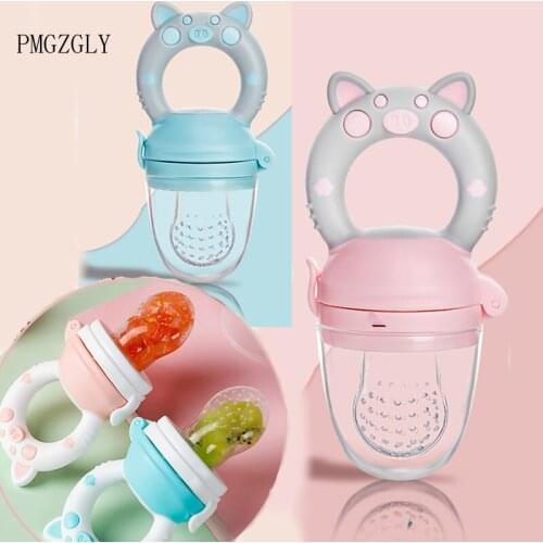 Kids boy girl Fruit Nipples Feeding Silicone Fresh Food Nibbler Baby Feeder Safe Infant Baby Supplies Nipple soother Bottles