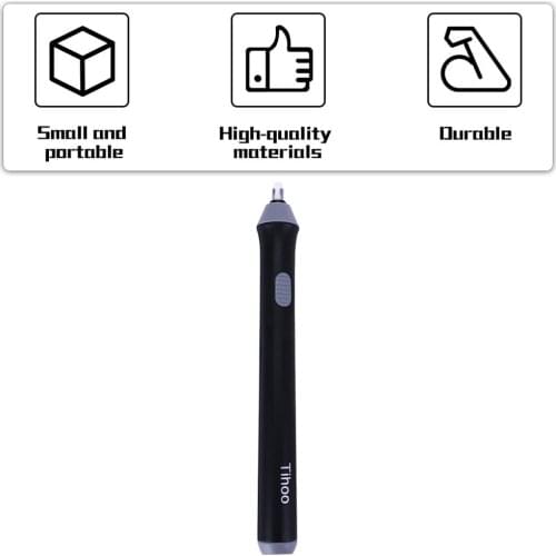 Office School Students Electric Eraser for Sketch Writing Drawing Battery Powered Electric Eraser Students Stationery Gift