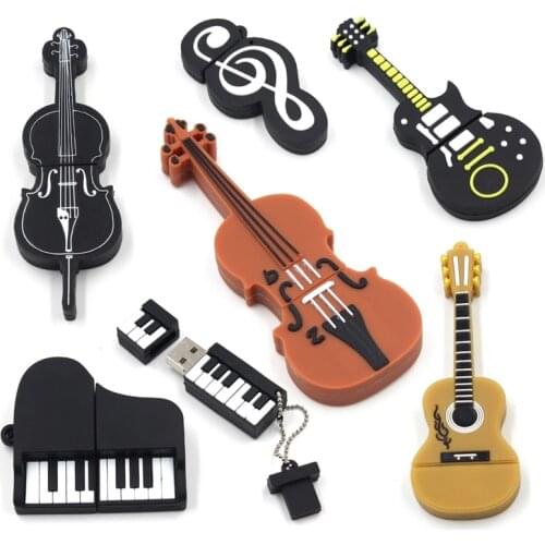 Fast USB 3.0 concert pen drive musical instrument keyboard accordion guitar cello flash drive pendrive 256G 16GB 32GB 64GB 128GB