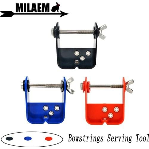 1pc Archery Bow String Material Bowstrings Serving Tool Protect Bow String Compound Recurve Longbow Hunting Shooting Accessories