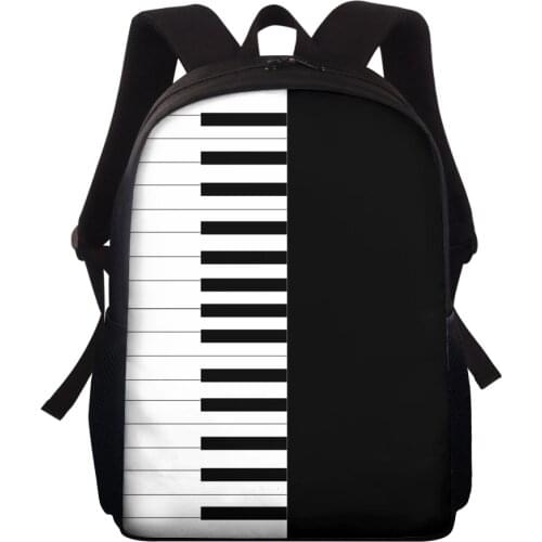 Music Fashion Casual Travel Camp Outdoor School Backpack Unisex Shoulders Bags