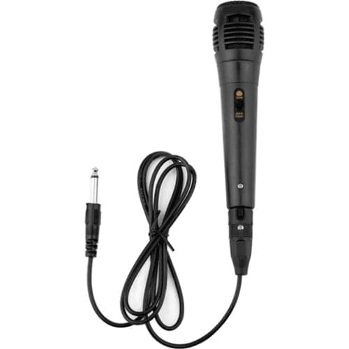Professional Vocal Dynamic Microphone Wired Microphone - Black