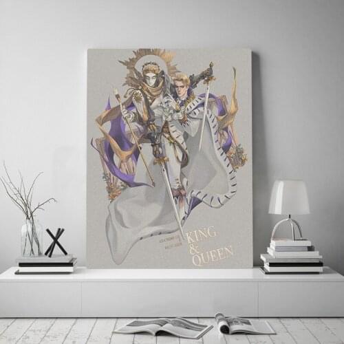 Yoshikage Kira Killer Queen JoJos Bizarre Canvas poster Painting wall Art decor Living room Bedroom Home Decoration Prints