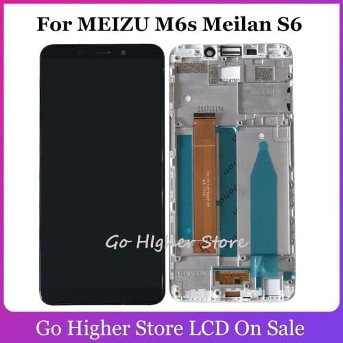 For MEIZU M6s Meilan S6 LCD M712H M712Q Display Digitizer Screen Touch Panel Glass Sensor Assembly