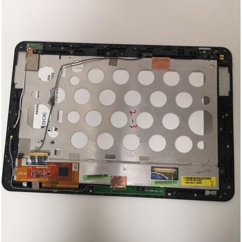 10.1 inch lcd used parts For Lenovo V2010 V2010A-D tablet pc LCD Display Touch Digitizer Screen Assembly with frame