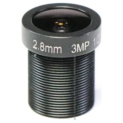 2.8mm Lens 3.0 MegaPixel 115 Degree MTV M12 x 0.5 Mount Infrared Night Vision Lens For CCTV Security Camera