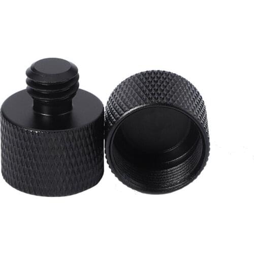 2pcs 5/8'' female to 3/8'' male Adapter Thread Laser Level Rangefinder Screws Microphone Tripod Adapter Mic Converter