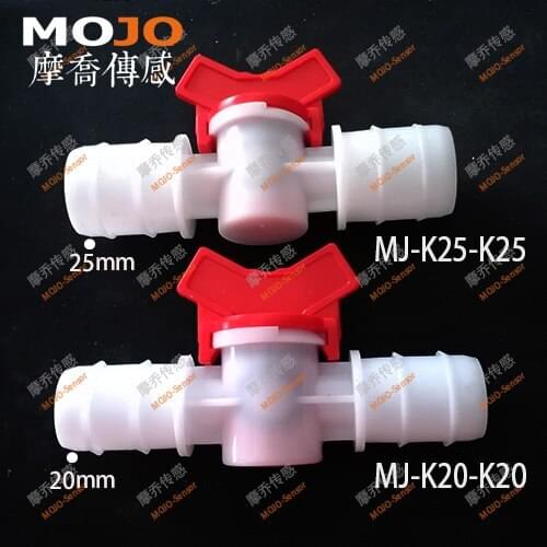 2020 Free shipping!(10pcs/Lots) MJ-K25-K25 Water valve for 25mm diameter NEW PE garden irrigation water faucet