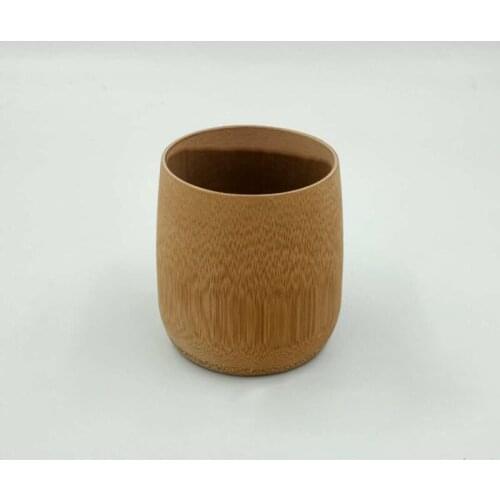 50pcs Bamboo Carbonize Cup Kung Fu Tea Assessries Handmade Natural Retro Styling Crafts Water Cups ZA6160