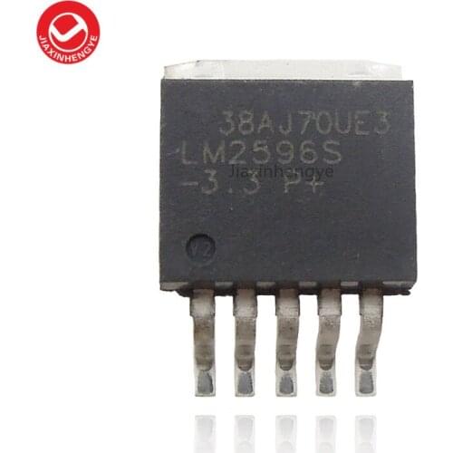 LM2596S-3.3 LM2596S LM2596 TO263-5 3.3V 3A Original and New 10PCS/LOT Free Shipping