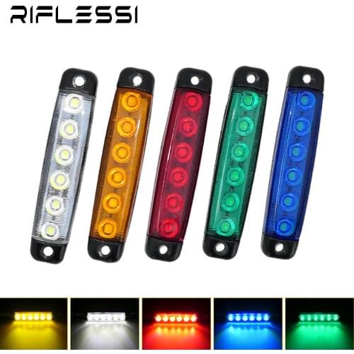 10 x Truck Trailer Clearance Lights 12V 24V LED Side Marker Lights Boat Lorry Tractor Signal Lamps Car External Light