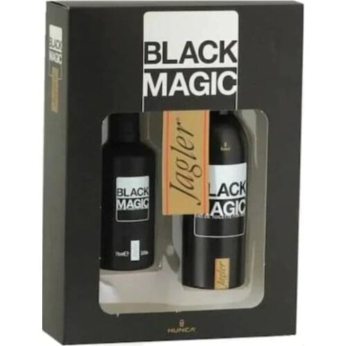 Jagler Black Magic 75 ml Eau De Toilette Men Perfume + 125 ml Deodorant Set 412962784