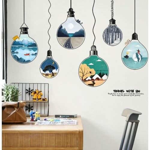 Creative Droplight Wall Sticker Teenager Living Room Bedroom Vsco Girl Room Decor Aesthetic Abstract Modern Decals Wallpaper Art