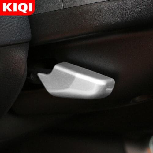 Car Steering Wheel High Low Adjustment Switch Knob Cover Trim Fit for Jeep Compass 2017 2018 2019 Renegade 2015-2019