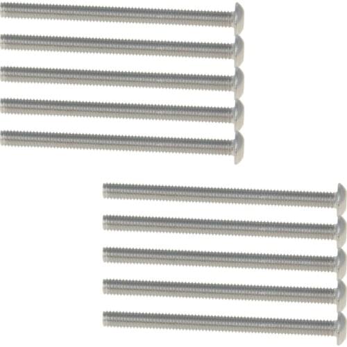 MroMax 10/20/50pcs Hexagon Socket Head Screws Stainless Steel Galvanized M4*6/M4*8/M4*10/M4*12/M4*20/M4*35/M4*25/M4*40/M4*50mm