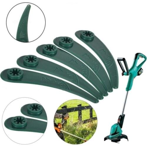 25Pcs Lawn Mower Plastic Blade Grass trimmer blade Plastic Replacement Grass Strimmer Blades For Bosch ART 23-18 Li/26-18Li