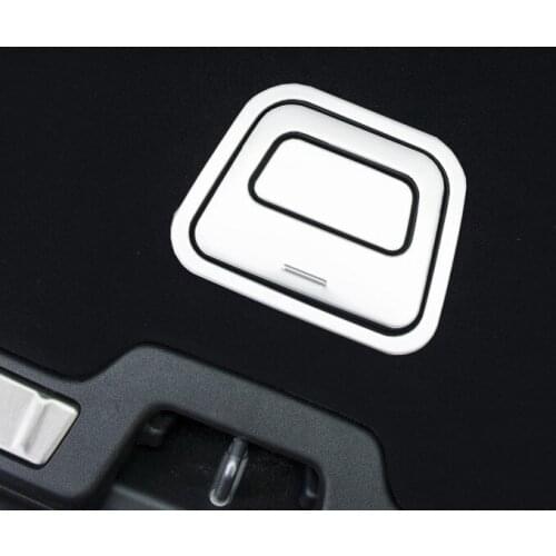 Fir For Volvo 18-20 XC60 interior modification partition, spare tire handle frame decorative bright strip patch