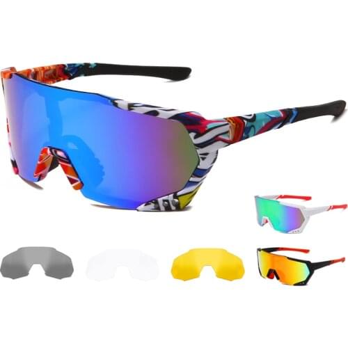 Polarized Mountain Bike Cycling Glasses Outdoor Sports Bicycle Goggles UV400 Men Women Sports Sunglasses
