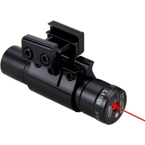 2pcs Red Light Manual Self-Locking Infrared Laser Sight Red Dot Sight Mini Pointing Instrument Laser
