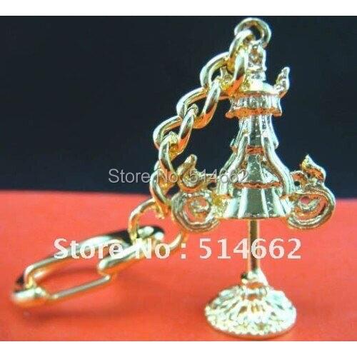 Tibetan Victory Banner Keychain Talisman Fengshui