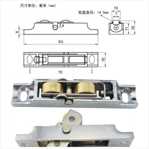 Type 88 model of window of model steel door pulley pairs sheave