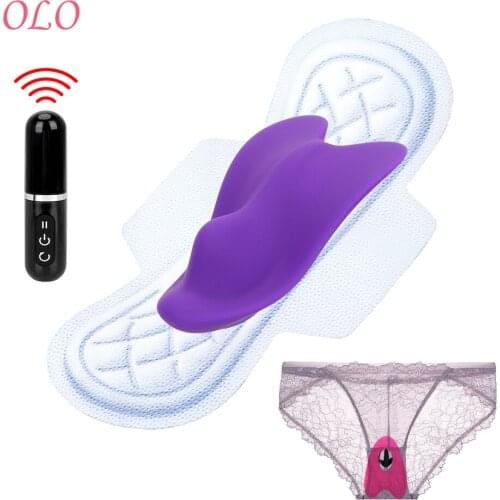 OLO 12 Frequencies Wearable Panty Vibrator G Spot Clitoral Stimulator Adult Products Sex Toy For Women Bullet Remote Control