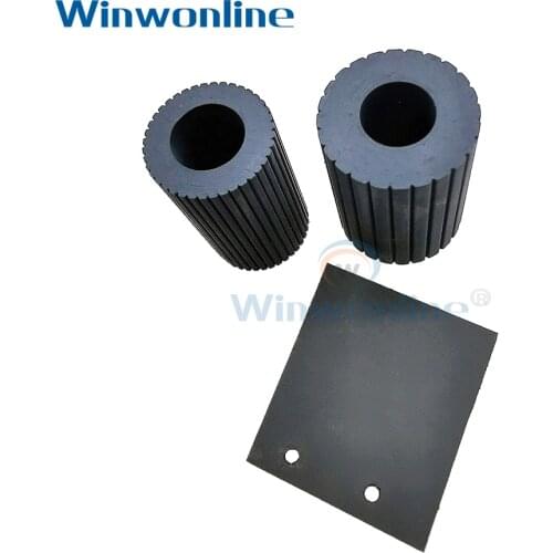 1SET Scanner Pickup Roller Tire Separation Pad for Epson DS-6500 DS-7500 DS-5500 DS6500 DS7500 5500 6500 7500 compatible new