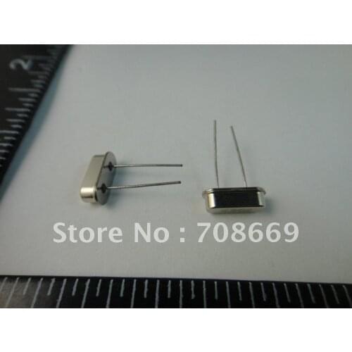 20pcs 4MHz/6MHz/8MHz/10MHz/12MHz/16MHz/18MHz/20MHz/25MHz/26MHz/27MHz/48MHz Crystal HC-49/S Low Profile