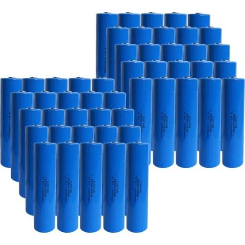 50Pcs 261020 ER261020M 14000mAh 3.6V Li-SOCl2 Battery Double C Lithium Batteria Lisoci2 High Rate Discharge 261020 ER261020