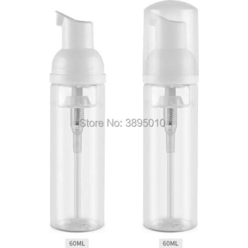 60ML foaming bottle,foaming pump,soap dispenser,plastic pet Mousse bottle pressing type foaming bottle F560