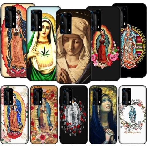 T192 Virgin Mary Case for Huawei Mate Nova 2 2i 3 3i 4E 5 5i 5T Smart 6 7 10 20 30 SE P Smart Pro Lite 2019