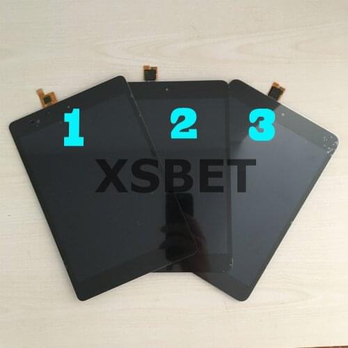 For Xiaomi Mipad 1 2 3 A0101 2015716 mce91 Touch Screen Digitizer Glass+LCD Display Assembly Panel Replacement Black+tools