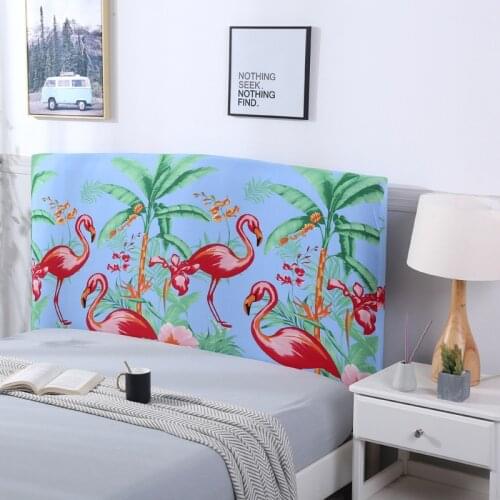 Elastic Stretch All-inclusive Bed Headboard Covers Bedroom Bedhead Bed Head Protection Dust Cover Furniture Protector Headboard