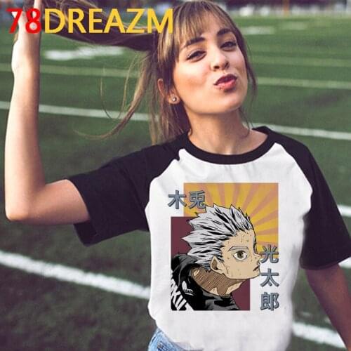 Oya Oya Oya Haikyuu summer top tshirt male graphic tees harajuku kawaii streetwear t-shirt harajuku kawaii aesthetic