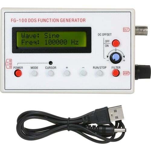 ABSF DDS Functional Signal Generator Frequency Generator 1HZ-500KHZ