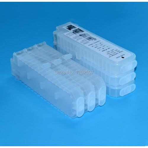 Wide format empty refill ink cartridge for canon PFI-102 PFI-104 for canon iPF650 iPF655 iPF750 iPF760 iPF765 printer cartridge