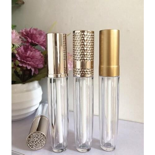 5ml Lip gloss bottle Plastics Box Containers Clear Lip Balm Tubes Containers Lipstick Fashion Refillable Bottles Lip Gloss Tubes