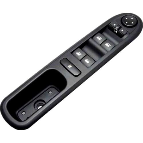 New 6554.ER 96468704XT 6554ER 6554 ER For Peugeot 407 2004-2010 Glass Lifter Main Switch Power Window Control Panel