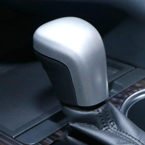 Top quality For Toyota corolla E210 Altis 2019 2020 accessories ABS Matte Car gear shift lever knob Head frame cover trim 1pcs