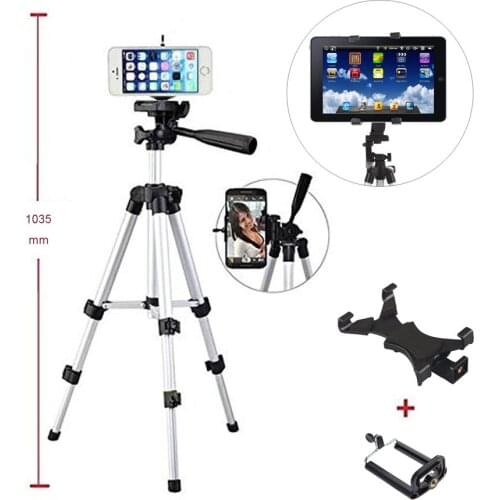 POP Phone Holder with Retractable Camera Tripod Stand Mount Universal For pad tablet PC ios andriod